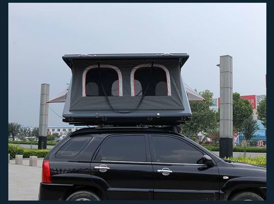 Tenda Atap Polycotton Setengah Otomatis Z Shaped Camper Van 4x4