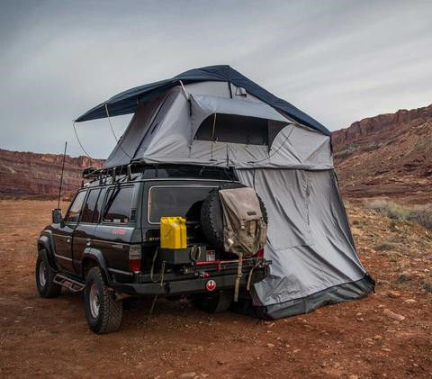 Tenda Perjalanan Keluarga Dari Jalan Atap Tahan Air Mata Dengan Kasur Busa Kepadatan Tinggi