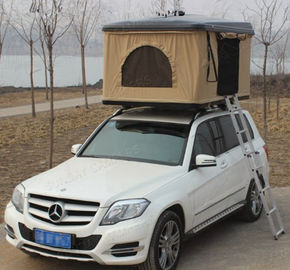 Fiberglass Hard Shell Pop Up Tent, Truck Top Hard Top Tent Dengan Sponge Mat