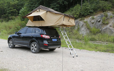 Tenda Atas 4x4 Ekstensi Lembut, Tenda Ekspedisi 60KG Untuk Kendaraan