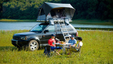 Hard Cover UV 50+ Roof Rack Pop Up Tent Untuk Mobil Anda Garansi 1 Tahun