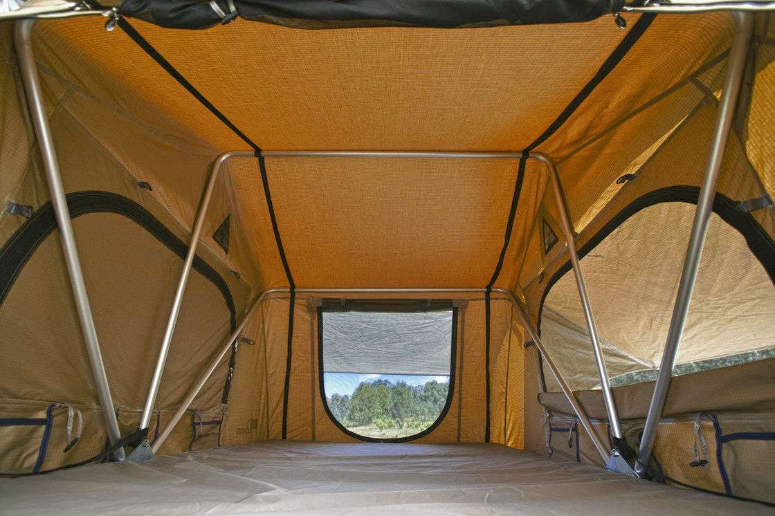 Tenda Pole Aluminium 4 Roof Atap, Kukenam Truck Mounted Tent Anti UV