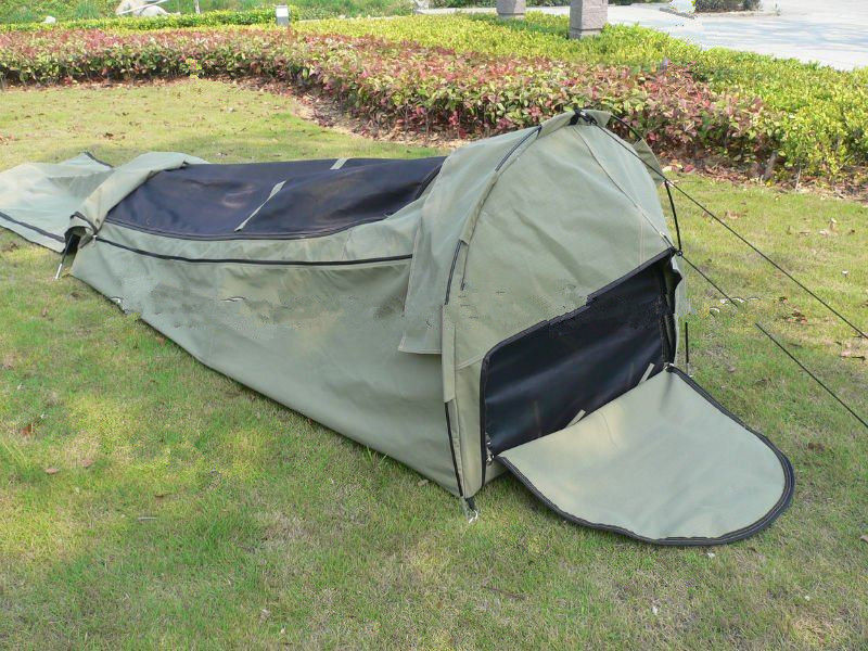 4WD Roof Top Tent Aksesoris Canvas camping Swag Tent