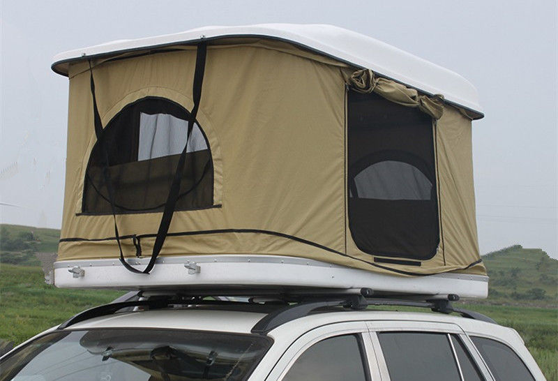 Petualangan Off Road Camping Fiber Glass Hard Shell Roof Top Tent HG125