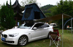 Petualangan Off Road Camping ABS Hard Shell Roof Top Tent Satu sisi buka HA125s
