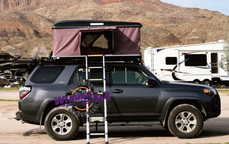 Pop Up Hard Cover Atap Top Tenda Remote Control Untuk 4x4 Offroad Campers Traveler