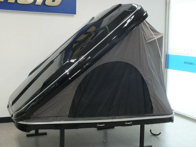 Tenda Atap Hard Shell Segitiga Mobil, Tiang Topeng Stainless Steel Tenda Kecil