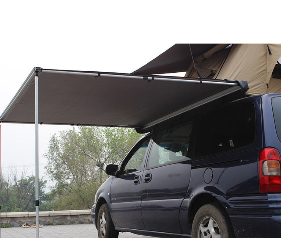 4x4 Rollout Roof Rack Side Awning Tent Struktur Tiang Aluminium